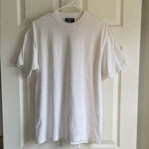 Men's White Short Sleeve T-Shirt